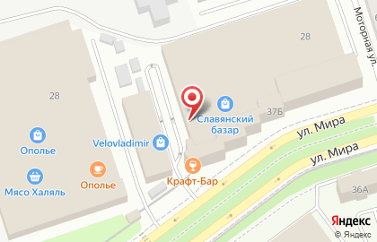 Салон оптики во Владимире на карте
