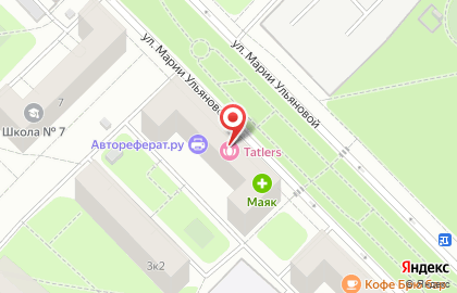 Салон Tatlers на Проспекте Вернадского на карте