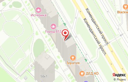 Страховая компания Ингосстрах на Комендантском проспекте на карте