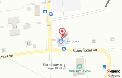 Универсальный магазин Фоминский на улице Владимира Ленина на карте
