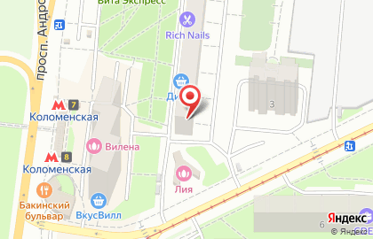 Магазин запчастей для бытовой техники в Москве на карте
