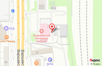 Ansher Автоцентр на Варшавской на карте