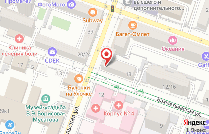 Салон оптики Вижу на Бахметьевской улице на карте