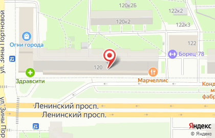 Салон женской одежды больших размеров Eva Graffova на Ленинском проспекте на карте