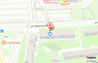 Superapteka на улице Шелгунова на карте