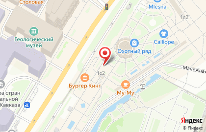 Магазин Mixit на Манежной площади на карте