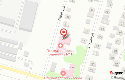 Больница Глазовская межрайонная больница на Пионерской улице на карте