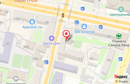 Ателье на Московской, 19 к1 на карте