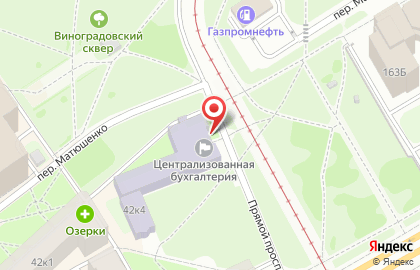 Общественная организация Профсоюз работников народного образования и науки РФ на метро Ломоносовская на карте