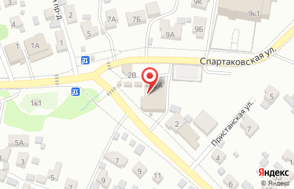 Сосны в Железнодорожном районе на карте