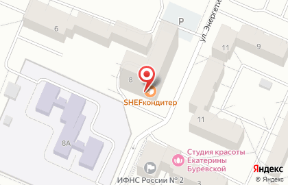 Мебельный магазин Bravo Мебель на улице Энергетиков на карте