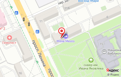 Офис страхования АвтоСоветник на проспекте Ленина на карте