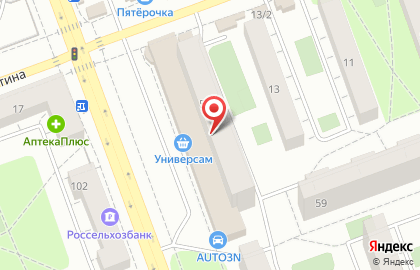 Магазин кондитерских изделий в Тракторозаводском районе на карте