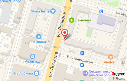 Микрокредитная компания ДеньгиАктив в Ленинском районе на карте