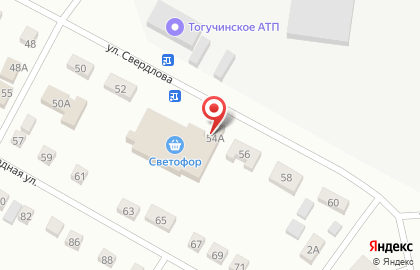 Магазин автозапчастей в Новосибирске на карте