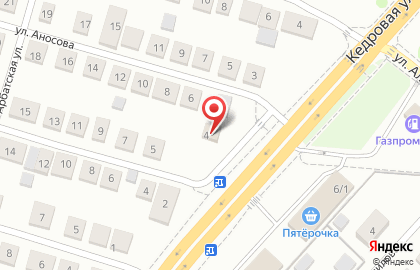 Компания Алтайское представительство в Заельцовском районе на карте
