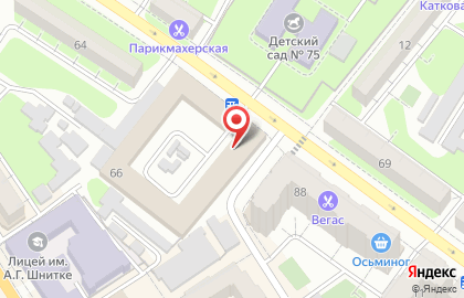 Магазин Клюевские колбасы на Петровской улице на карте