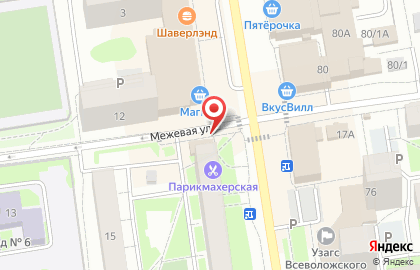 Салон продаж МТС на улице Плоткина во Всеволожске на карте