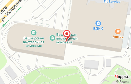 Пиццерия Фиеста Пицца на улице Менделеева на карте
