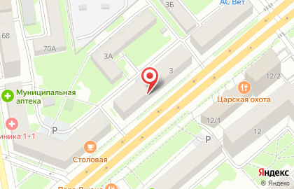 Россельхозбанк в Новосибирске на карте