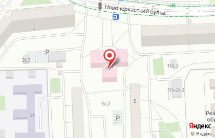 Детская городская поликлиника №148 на Новочеркасском бульваре, 6 на карте