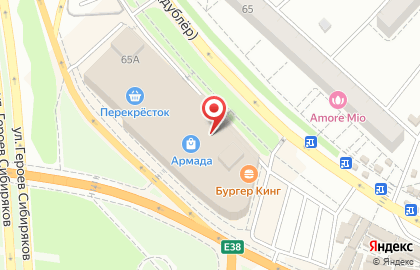 Строительная компания ХорошийВыбор на улице Героев Сибиряков на карте