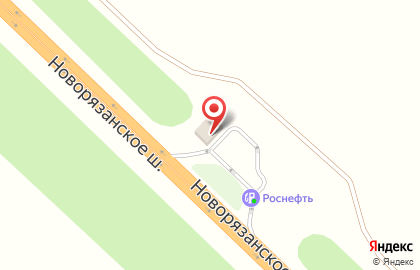 АЗС РН-Москва в Луховицах на карте