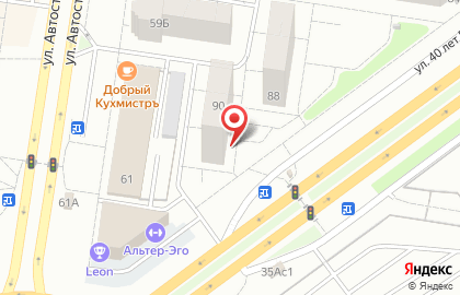 Совет инвалидов №14 Автозаводского района на карте