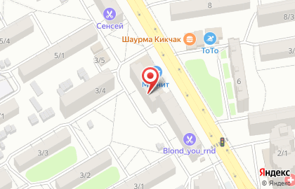 Мебель-СВС на улице Добровольского на карте