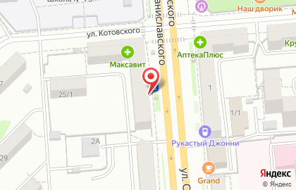 Центральная городская детская библиотека им. А.П. Гайдара в Новосибирске на карте