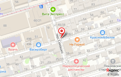 Магазин сантехники в Ростове-на-Дону на карте