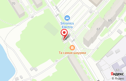 Продуктовый минимаркет на Берёзовской улице на карте