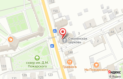 Смоленский храм на улице Ленина на карте