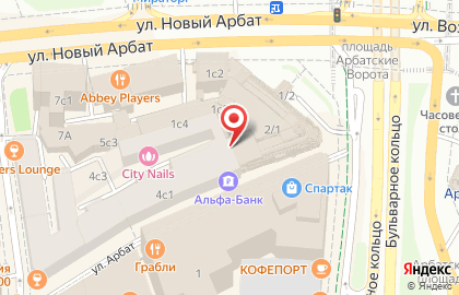 Печати в Москве на карте