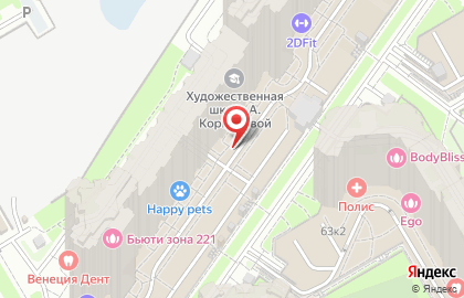 Фитнес-клуб 2d fit на карте