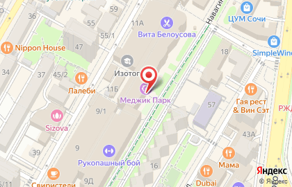 Компания БизнесСвязь на Навагинской улице на карте