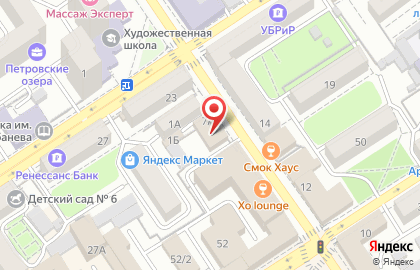 Клиника лазерной косметологии Гладкое тело на Средне-Московской улице на карте