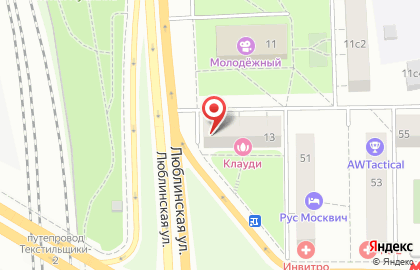 Парикмахерская эконом-класса эконом-класса в Москве на карте