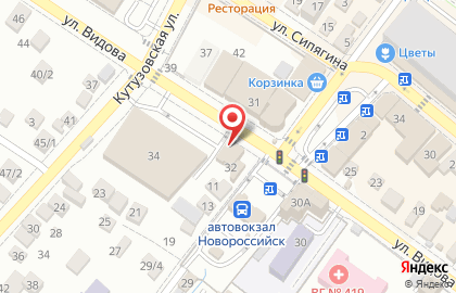 Компания по производству рулонных штор и пошиву тюлей на карте