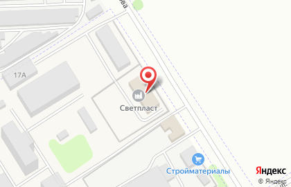 Компания по аренде складских помещений на улице Адмирала Ушакова на карте