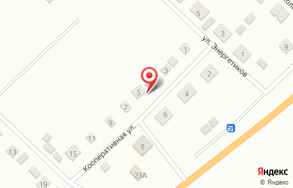 Алёна на Кооперативной улице на карте