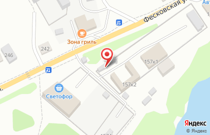 Компания по продаже кровельных и фасадных материалов Ладья в Орджоникидзевском районе на карте