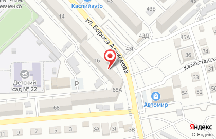 Продовольственный магазин Декабрь на карте