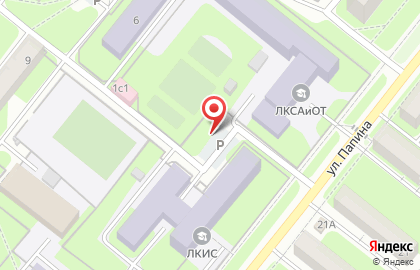 Автостоянка в Липецке на карте