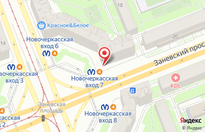 Салон продаж МТС на Новочеркасском проспекте на карте