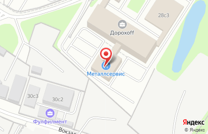 Бизнес-парк Дорохофф в Очаково-Матвеевском на карте