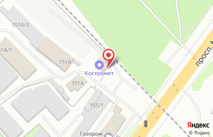 Закупочная фирма Костромет на улице Мира на карте