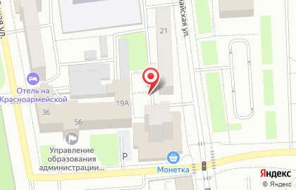 Хуторок на Первомайской улице на карте