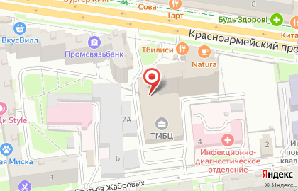 Компания по размещению рекламы на Красноармейском проспекте на карте