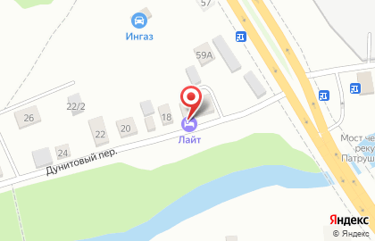 Гостиничный комплекс Лайт в Чкаловском районе на карте